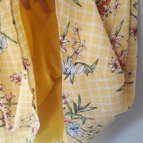 1 left! Yellow floral dress - Picture 6 of 8